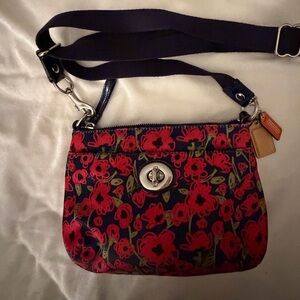 Coach Poppy Floral Crossbody Bag Y2K